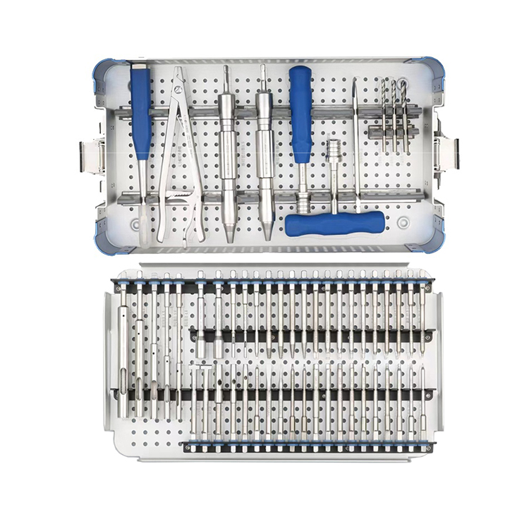 Geasure Spine Internal Fixator Broken Screw Removal Set CE Certified Orthopedic Surgical Instruments for Spinal Surgery