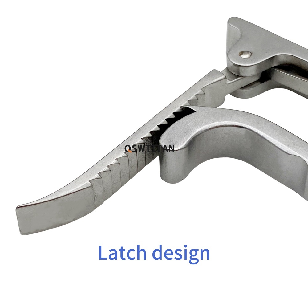 Cervical Vertebra Titanium Rod Holding Forceps 5-6mm Rod Clamper Spine Pedicle Screws Clamp Orthopedic Instrument