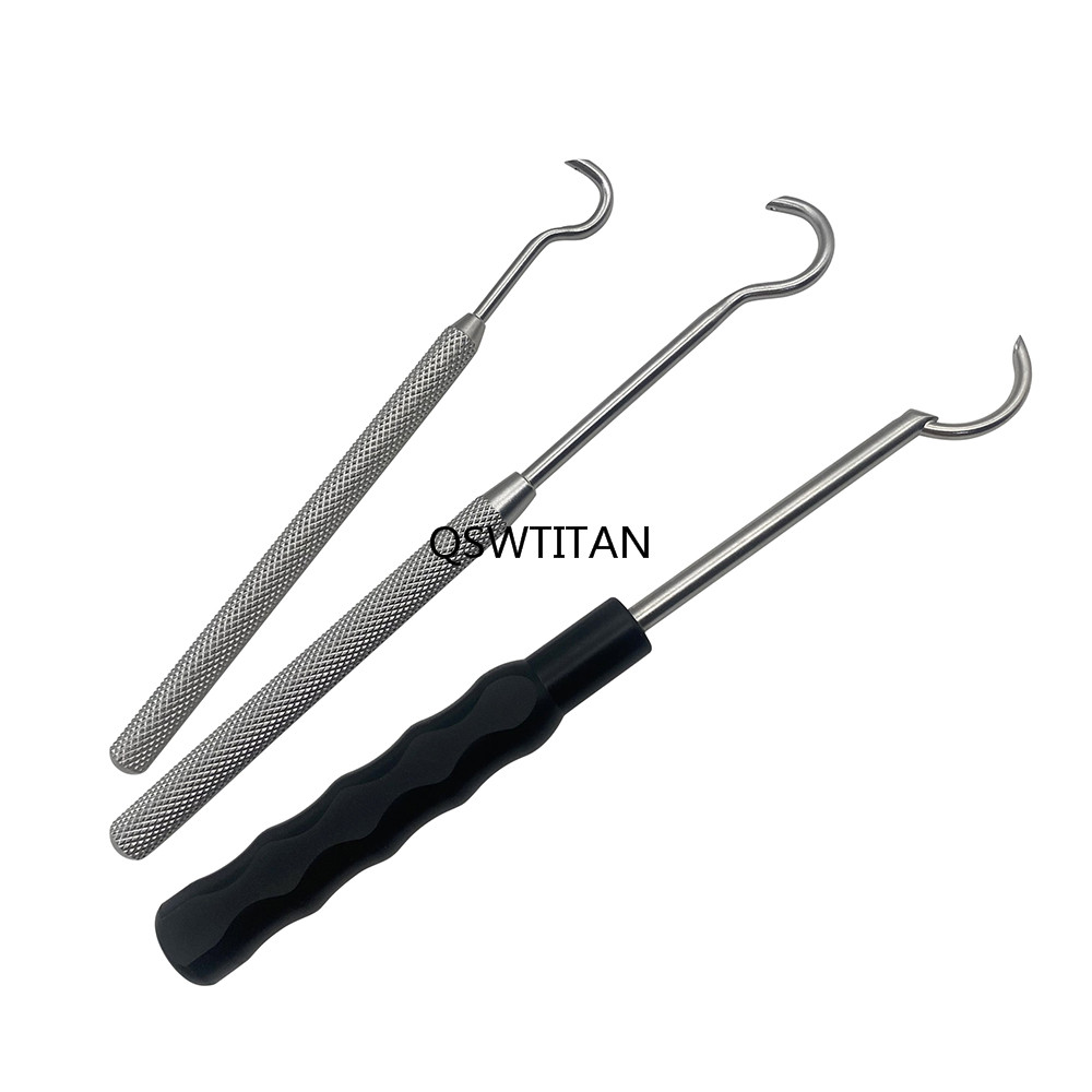 Stainless Steel Wire Passers Phalanx Wire Guider Pet Veterinary Instrument Autoclaveable