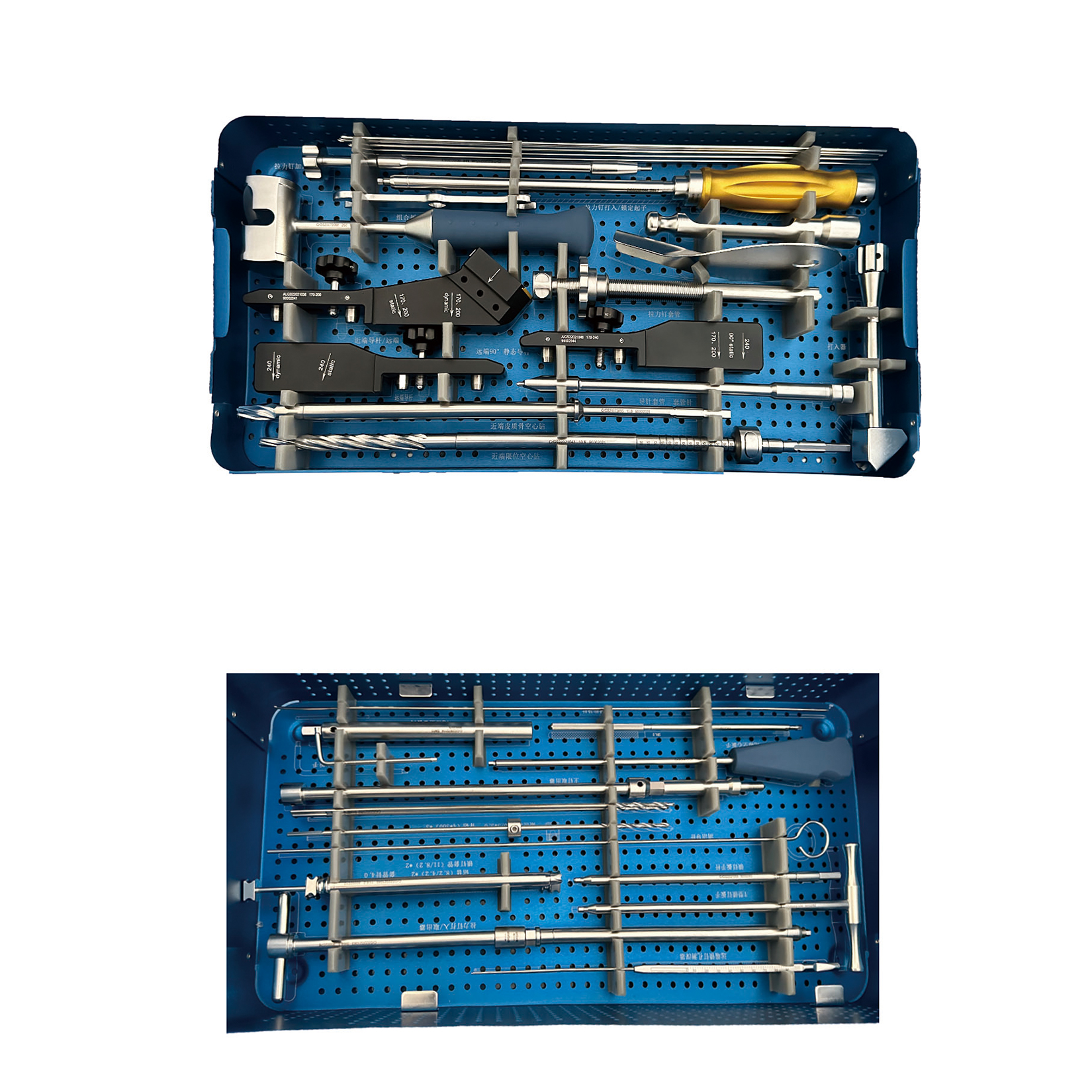 Orthopedic Implant Femur Bone Fixation Femoral Interlocking Nail Intramedullary Nails and Instrument Set