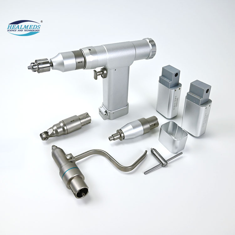 Healmeds Micro Orthopedic Electric Multi Functional Drill Cannulated Oscillating Saw Drill Surgical Power Tools for Veterinarian