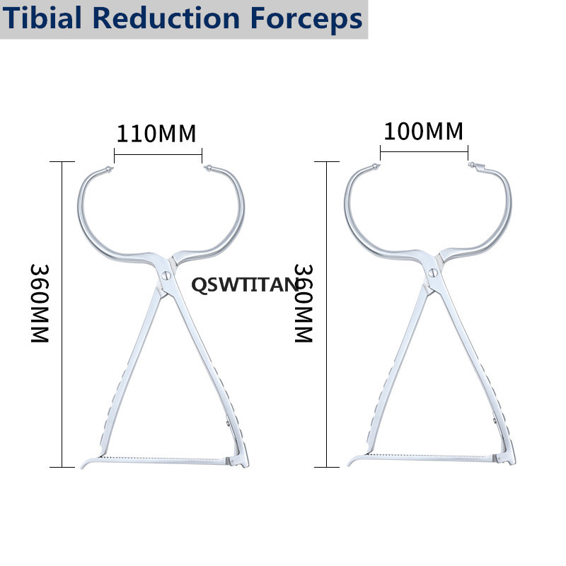 Orthopedic Tibial Reduction Forceps Stainless Steel Compression Ring Reduction Forceps Orthopedic Instrument