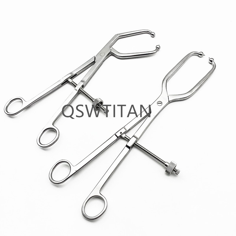Bone Acetabular Reduction Forceps with Point Reconstructive Plate Pelvic Reduction Forceps Lateral Curved Reduction Forceps