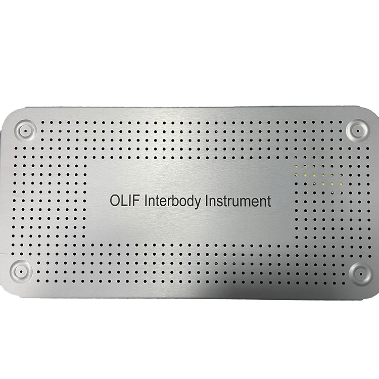 Geasure Spinal Surgery OLIF Instrument Set OLLF Interbody Cage Instrument Set Surgical Instruments Basis