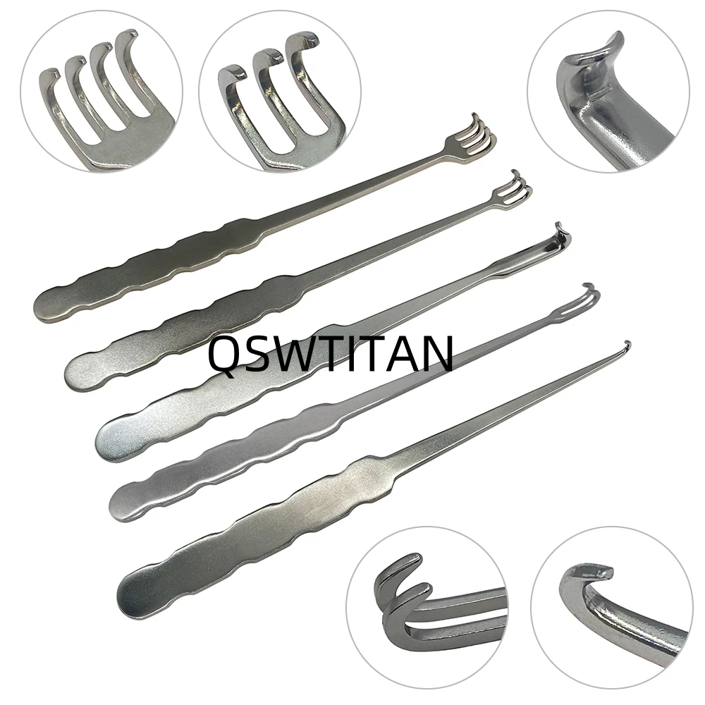 1pcs Pull Hook Skin Retractor Retractors  Training Tools Stainless Steel Orthopedics Veterinary Instruments