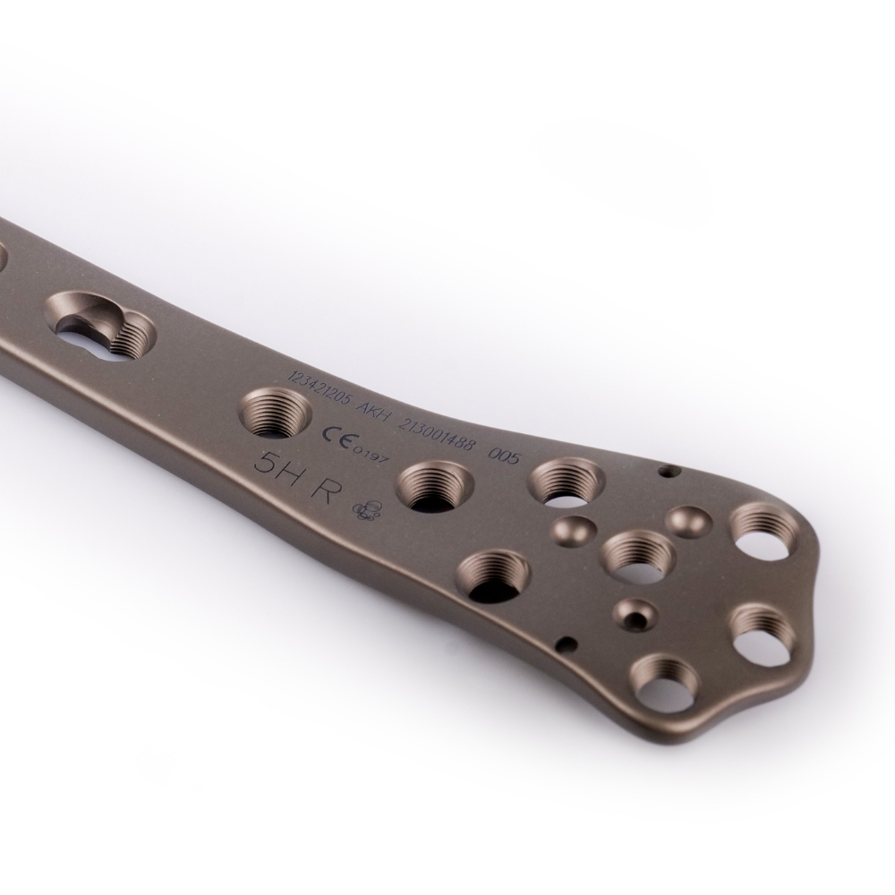 CANWELL Distal Lateral Femoral Titanium Locking Plate Compression Orthopedic Femur Implants Trauma Fracture Surgery CE ISO Class