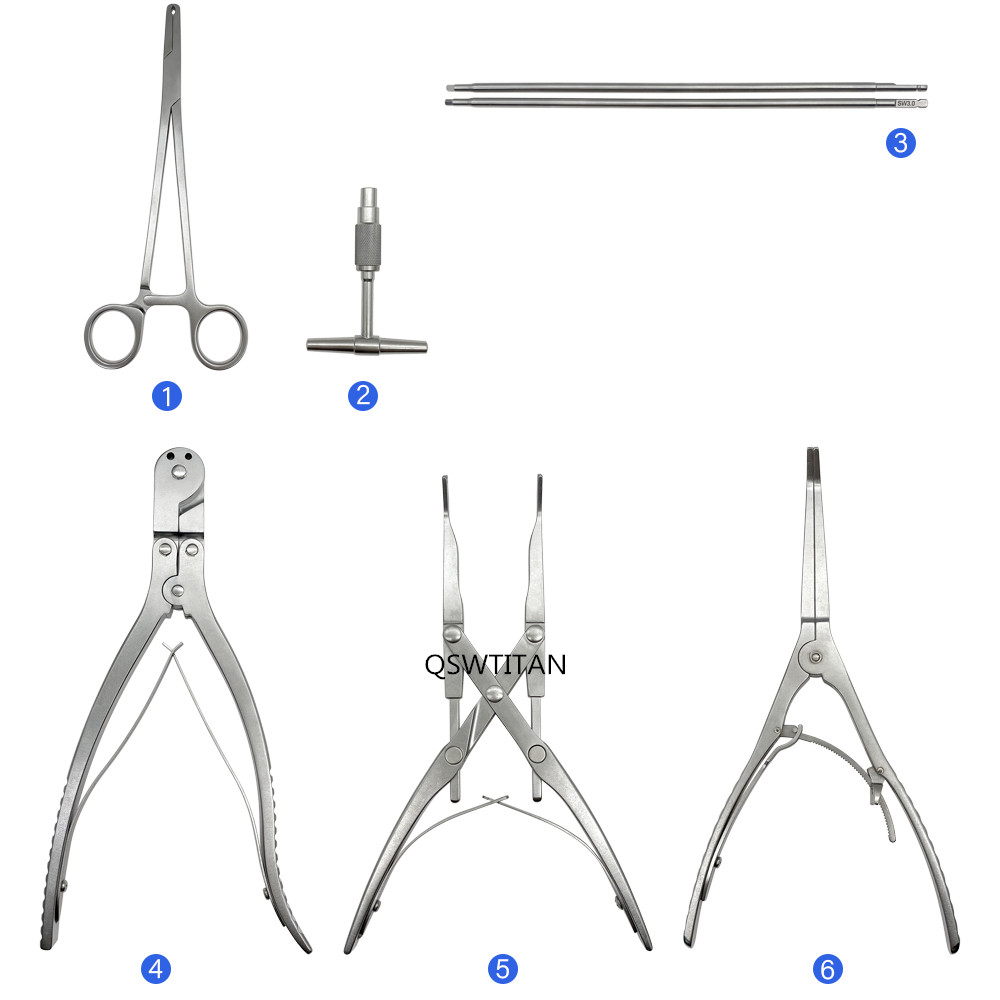 Stainless Steel  Spine Instrument Set Veterinary Orthopedic Tools Small Animal Surgical Kit Spinal Retractor Surgical Instrument