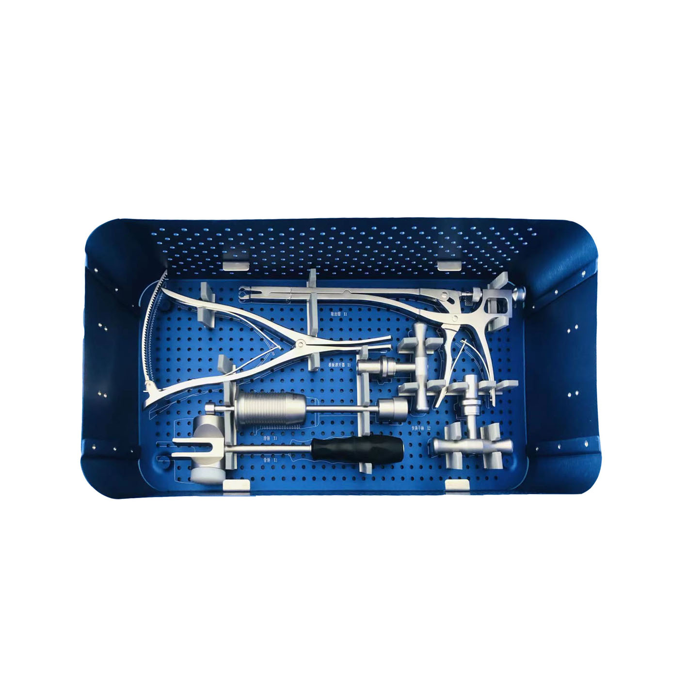 Columna Vertebral Peek Tlif Instrument, Orthopedic Surgical Caja Peek Ciruga De Columna Instrumento