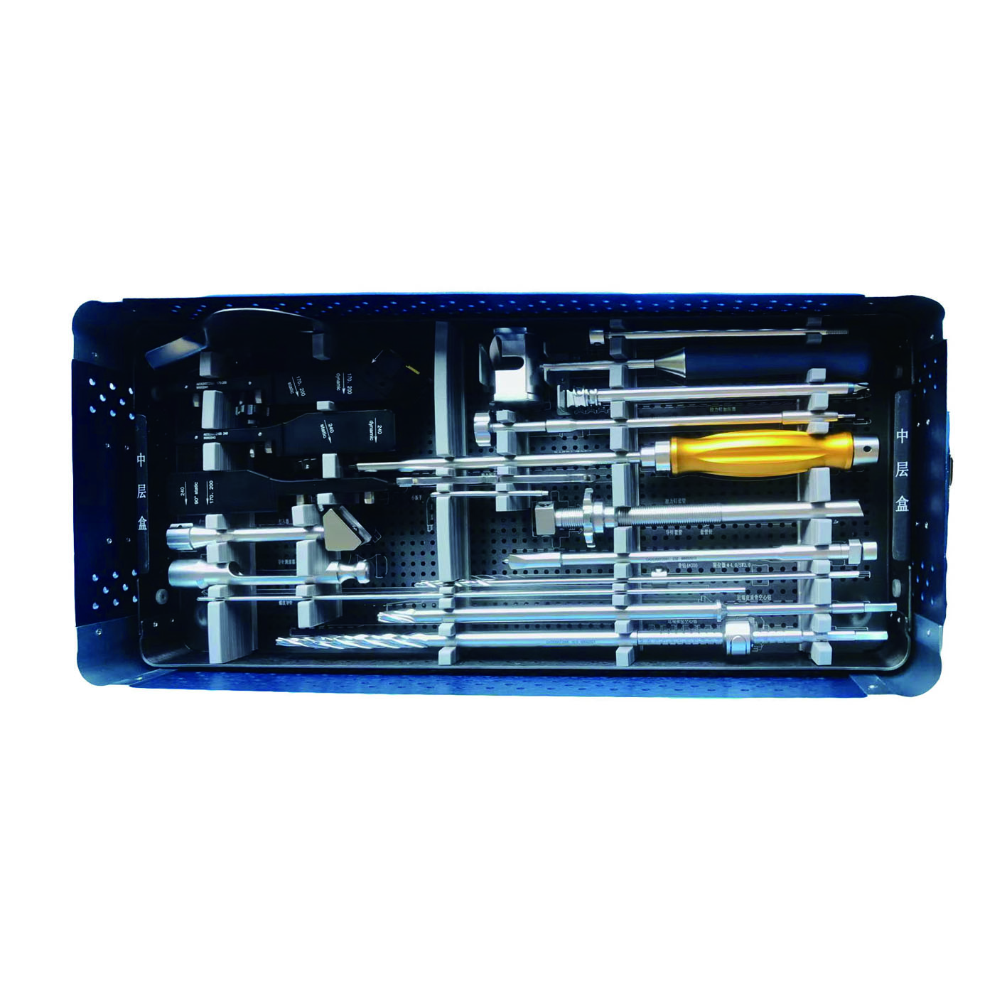 Antirotation Titanium Proximal Femoral Nail PFNA Orthopedic Implant Set, Clavo Medico Clou Pfn Tibia Intramedullary Nail