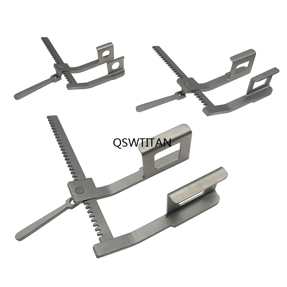 Orthopedic Sternal Retractor Stainless Steel Blades Large, Medium,small Thoracic Rib Retractor Veterinary Instruments