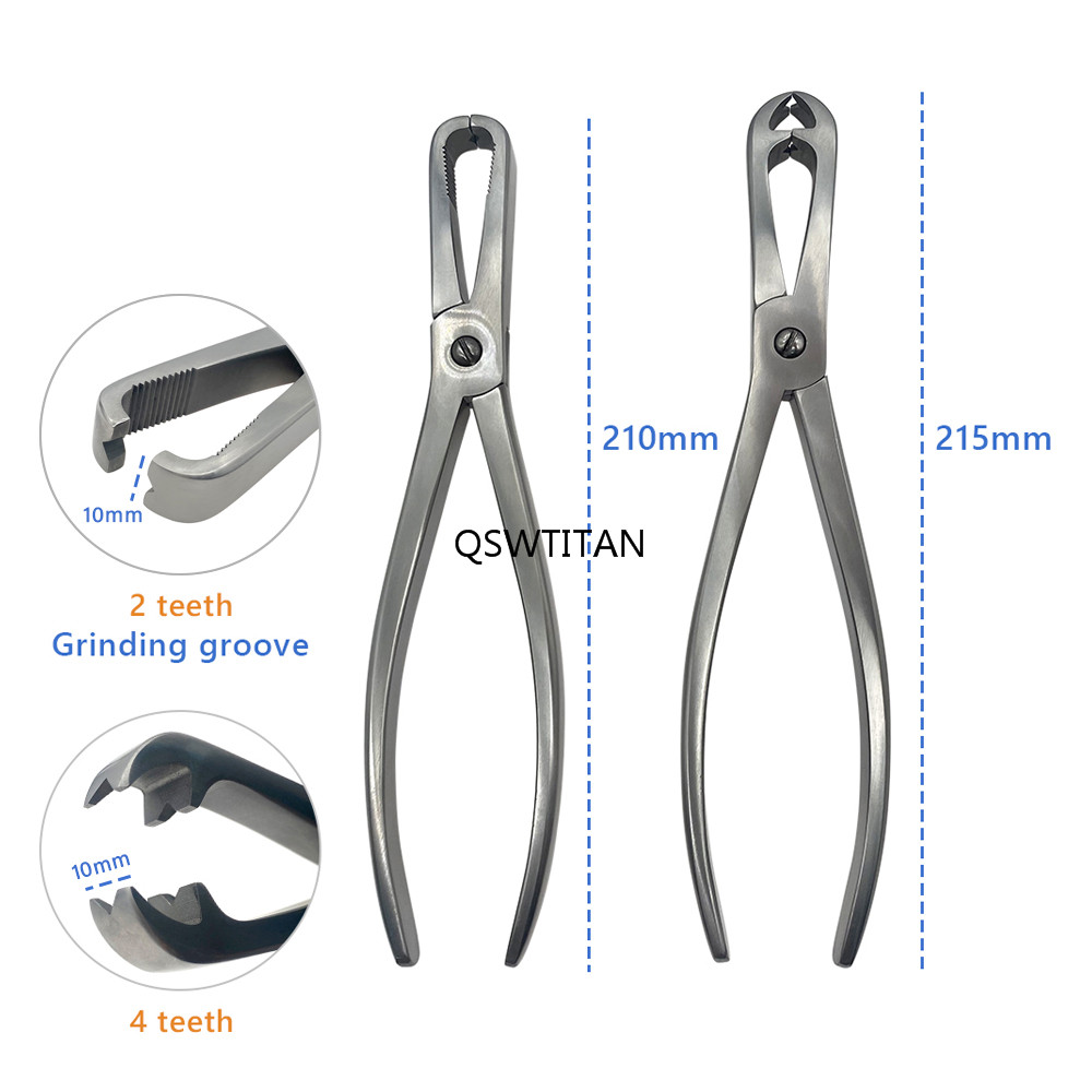Bone Holding Forceps Four Tooth Orthopedic Surgical Instrument Trauma Instrument Bone Reduction Forceps Autoclaveable