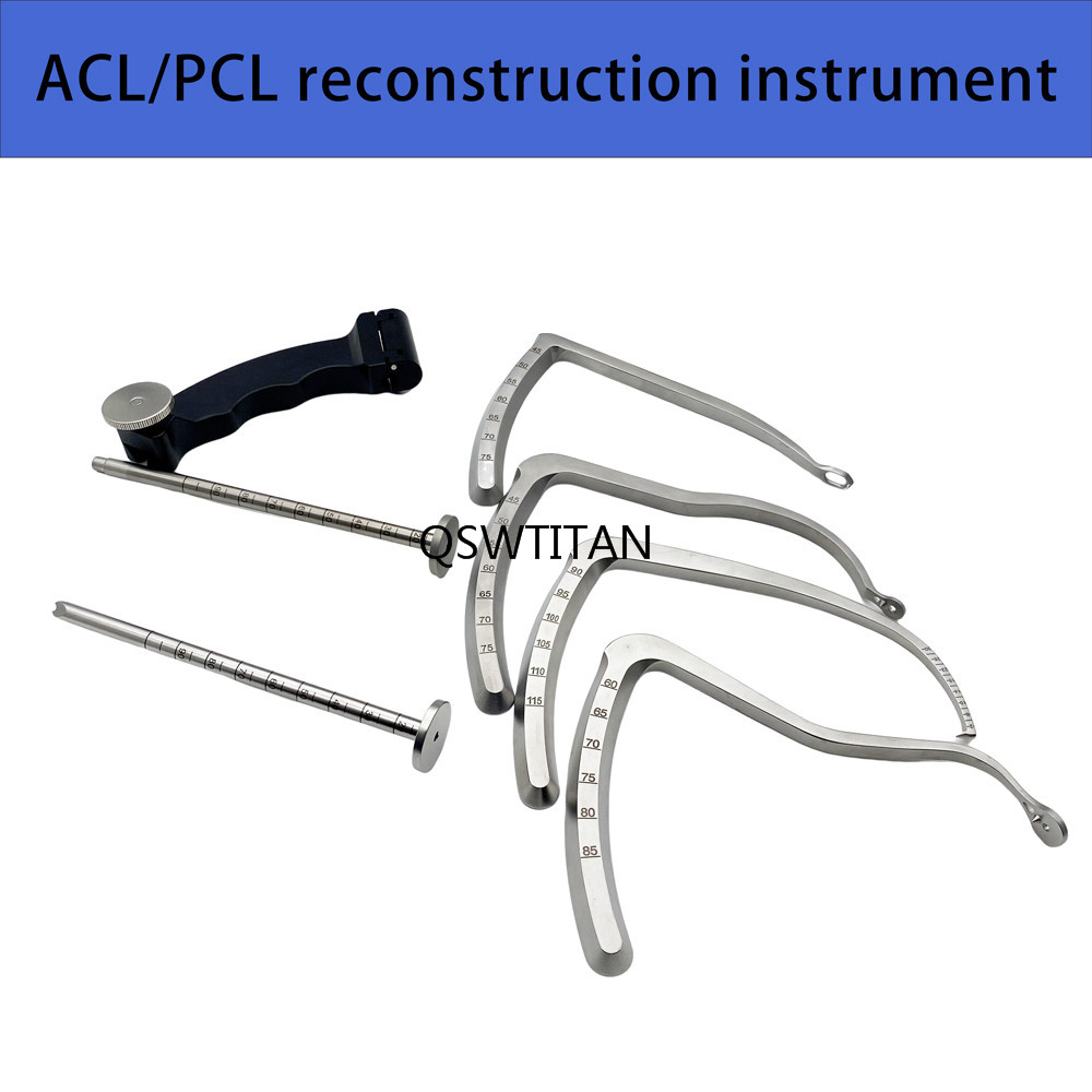 ACL PCL Adjustable C-type Drill Guide Sight Knee Ligament Shoulder Femoral Tibia Aimer Guider Stainless Steel