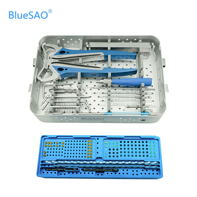 Wholesale Price Bluesao Veterinary Bone Implants Titanium Orthopedic Implants