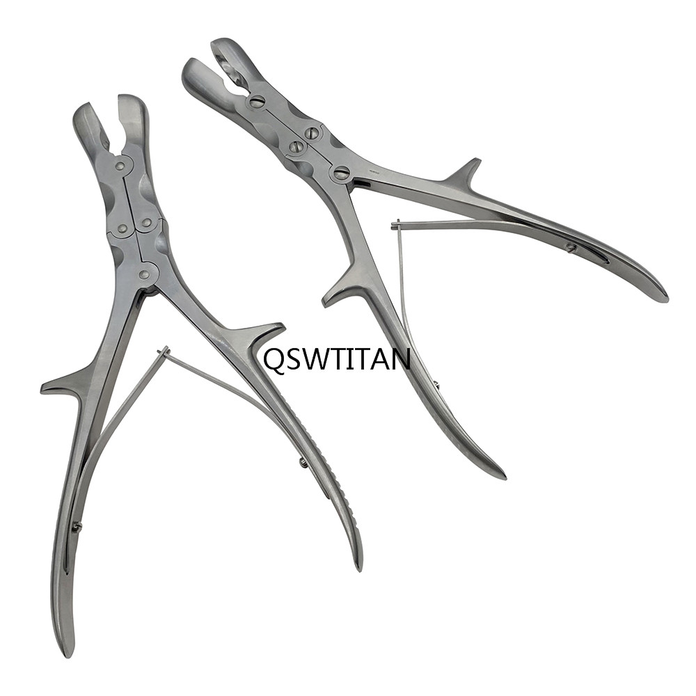 Orthopedic Bone Rongeur Double-Action Rongeur Crushing Rongeur 27cm Orthopedic Surgical Instruments