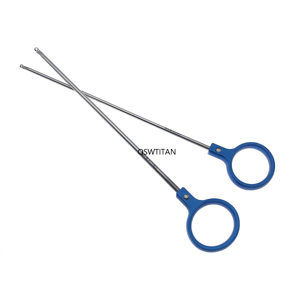 Laparoscopy Surgery Simulation Training Instruments Stainless Steel Laparoscopic Knot Pusher