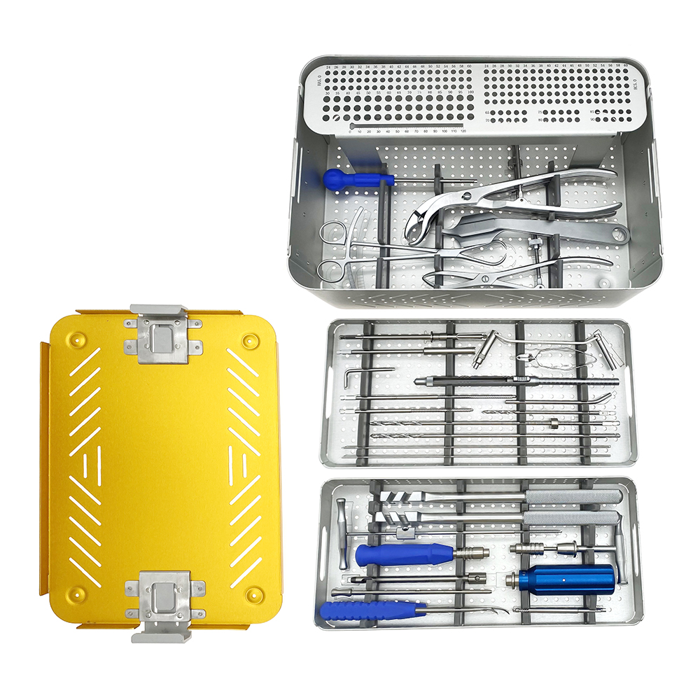 Orthopedic A0 Lower Limb Locking Plate Instrument Kit Orthopedic Surgical Instrument