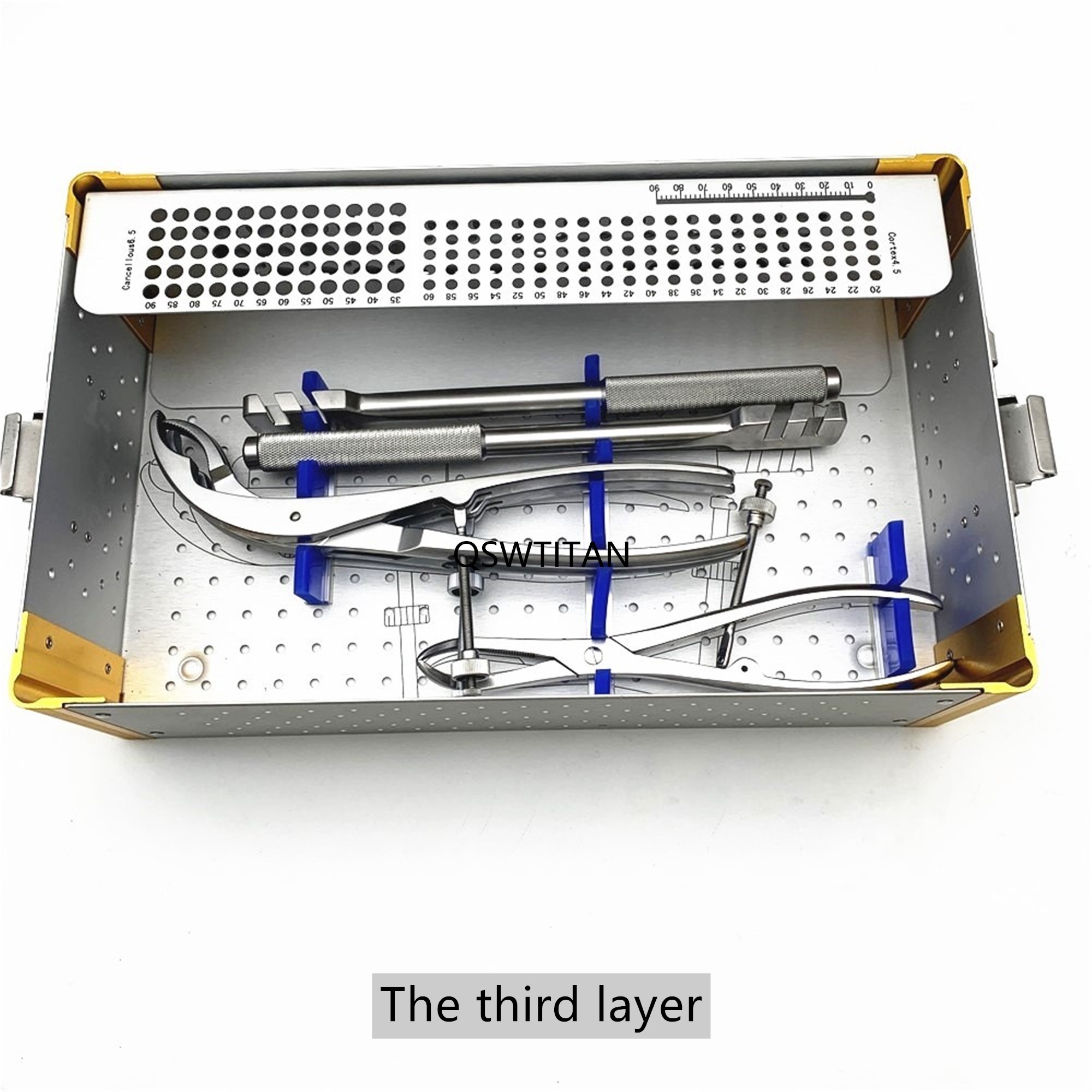Orthopedic Lower Limbs Instrument Kit for Large Bone Surgery Orthopedic Set  Large Fragment Instrument Set