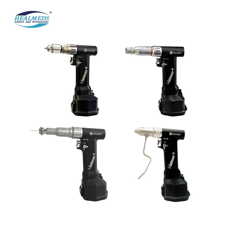 Healmeds Orthopedic Surgical Instruments Mini Multi Functional Drill With Adapters for Trauma Orthopedic