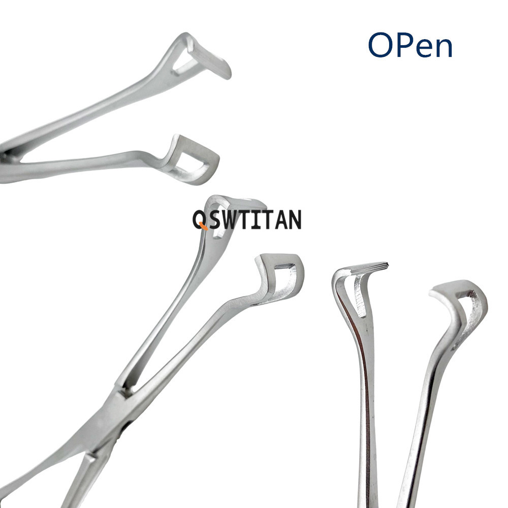 16cm-24cm Medical Appendectomy Forceps Intestinal Forceps Tissue Forceps Pet Orthopedics Instruments