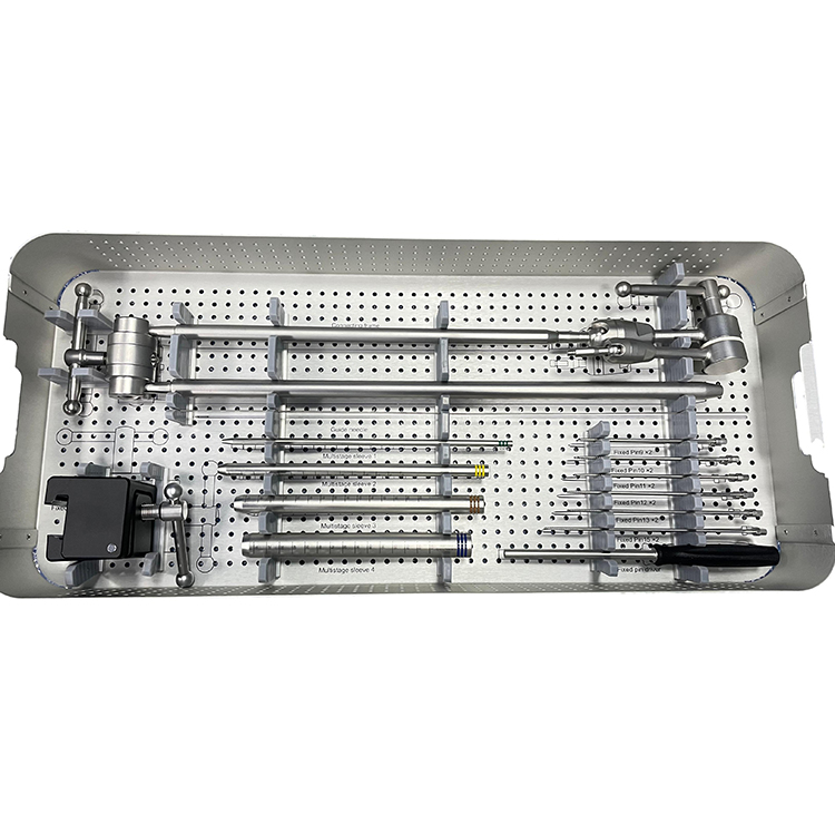 Geasure Peek Cage Orthopedic Instruments Bone Surgical Instrument Sets Spinal Surgical OLIF Peek Cage Instrument Set