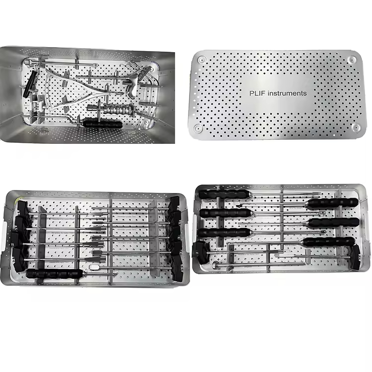 MIS Orthopedic Surgical Instruments Set for Spine Surgery Minimal Invasive Pedicle Screw Instruments for PLIF/TLIF