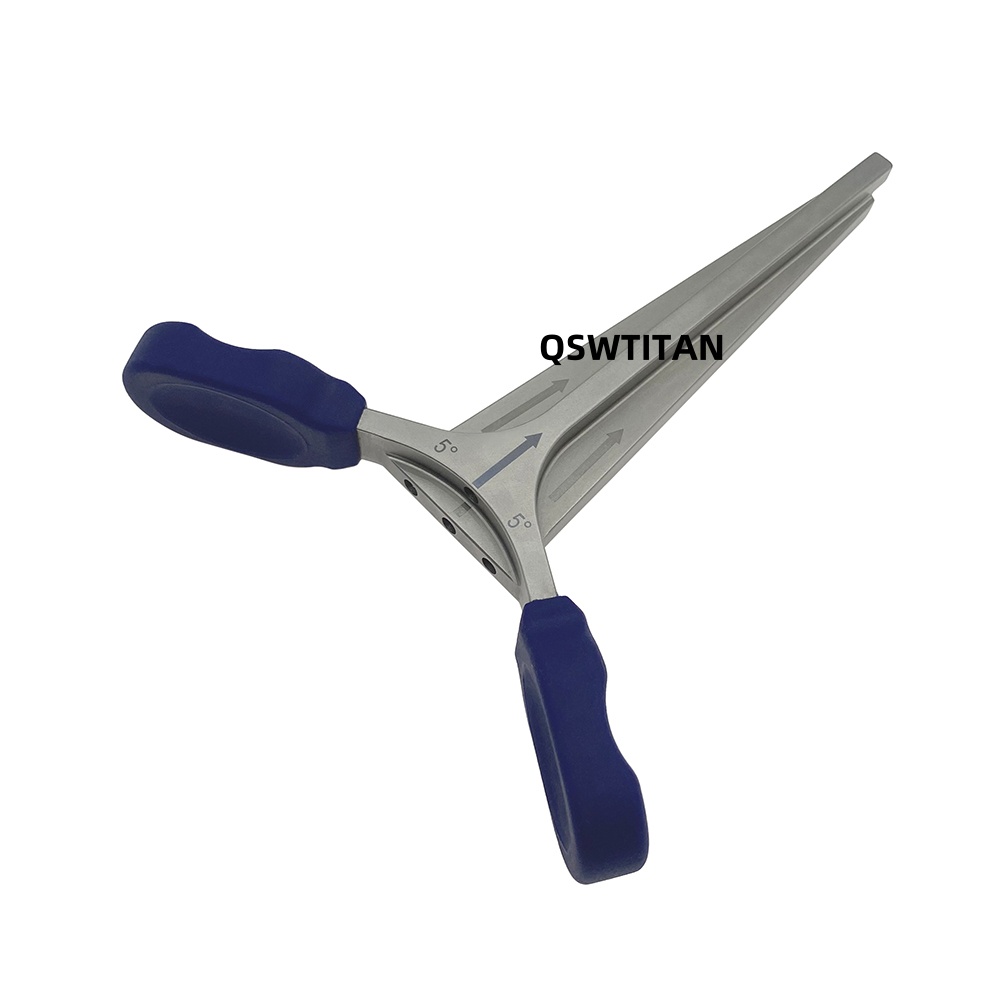 Orthopedic Adjustable Positioner Medical Knee Femoro Tibial Positioner Stainless Steel Positioning Guide