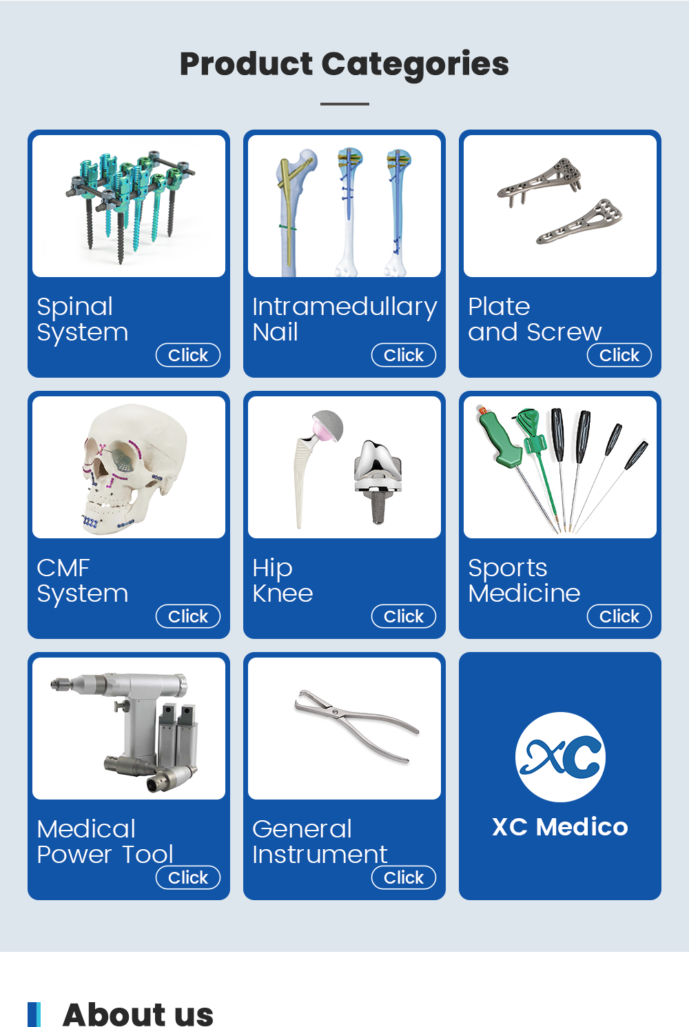 Product Catalog Display