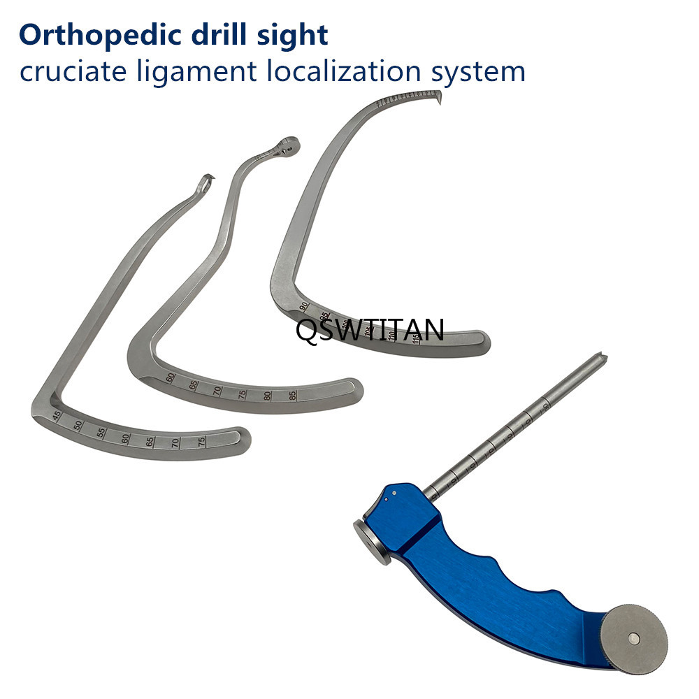 Adjustable C-type Drill Guide Sight Knee Ligament Shoulder Femoral Tibia Aimer Guider Orthopedic Surgical Instrument
