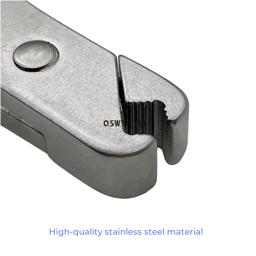 Cervical Vertebra Titanium Rod Holding Forceps 5-6mm Rod Clamper Spine Pedicle Screws Clamp Orthopedic Instrument
