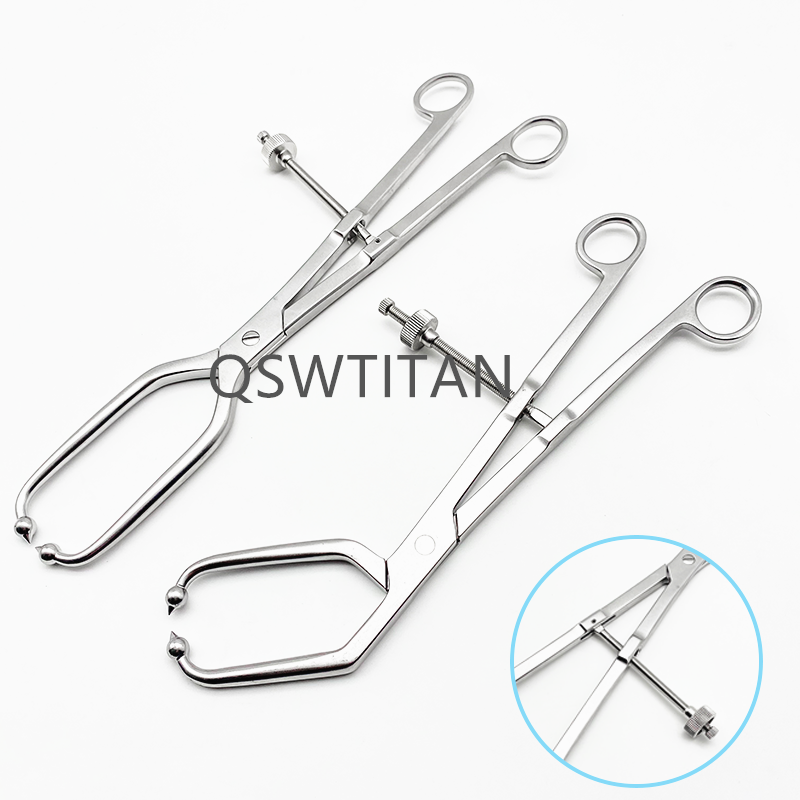 Bone Acetabular Reduction Forceps with Point Reconstructive Plate Pelvic Reduction Forceps Lateral Curved Reduction Forceps