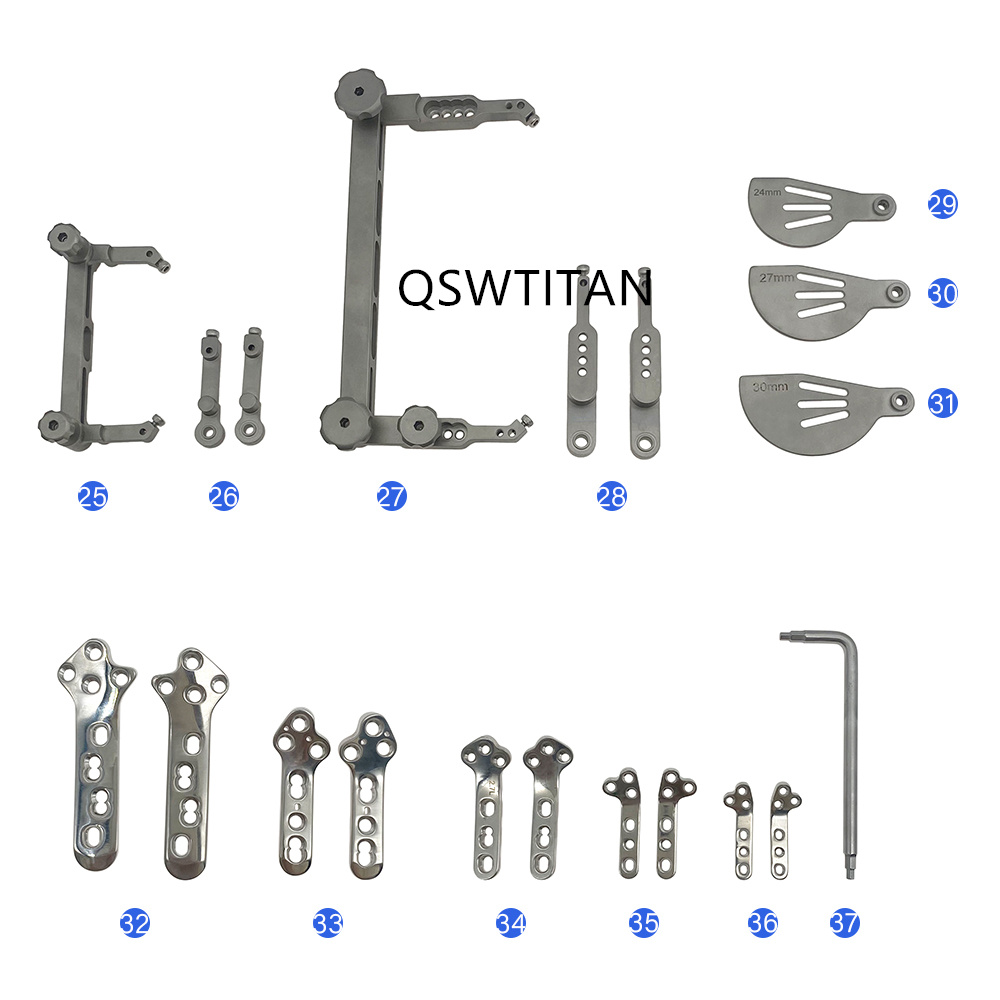 Orthopedic Surgery Traumatology Stainless Steel Bone Locking Tplo Plates Jig for Animals Dogs Veterinary Instrument