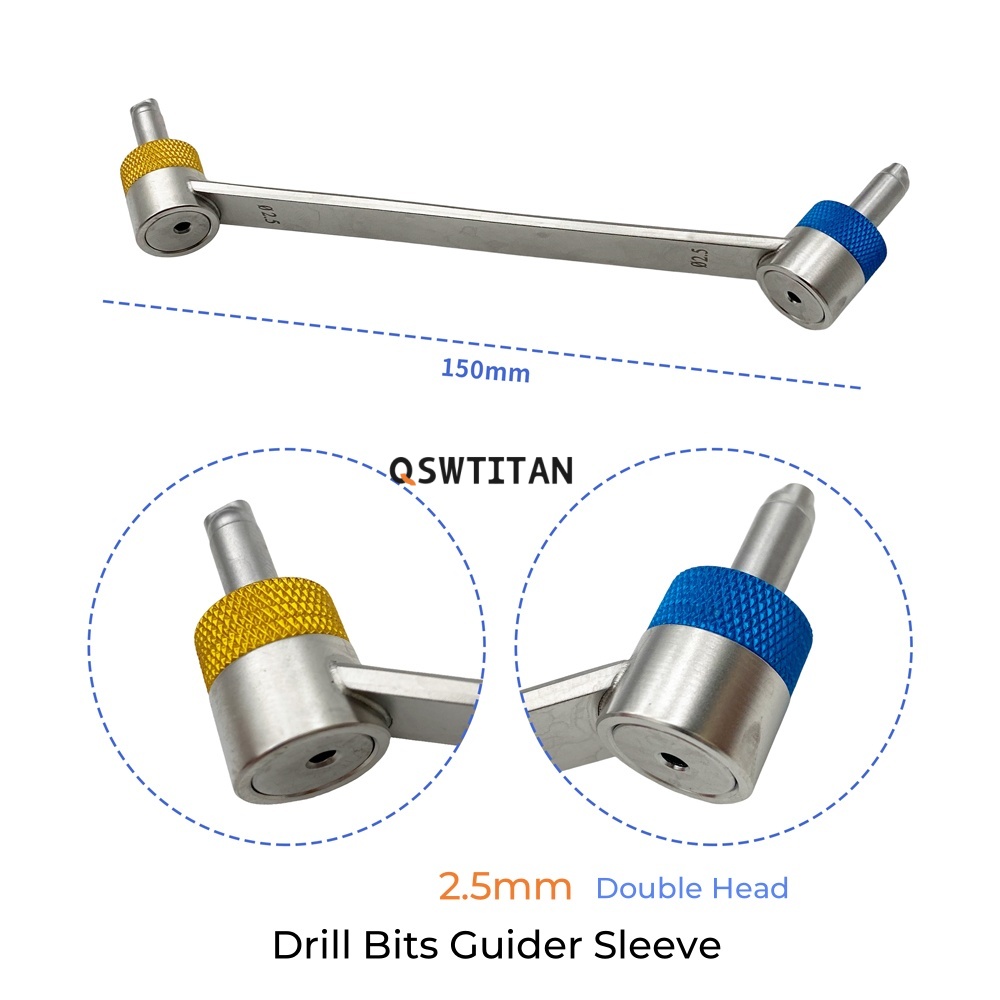 2.5/3.2mm Drill Sleeve Drill Guide Drill Guider Sleeve Orthopedic Pet Instrument Autoclaveable