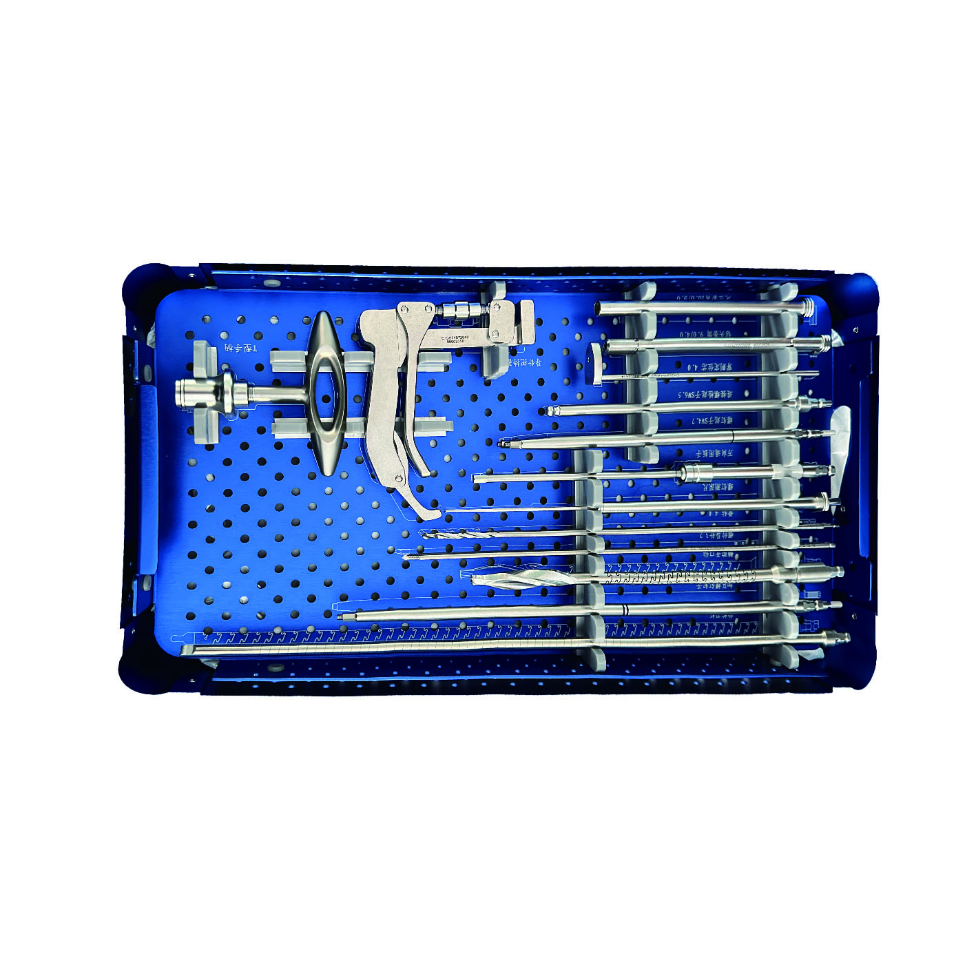 Intramedullary Nail PFNA Orthopedic Implant Surgical Instrument Set for Femoral Reconstruction Interlocking Nail Inter-tan
