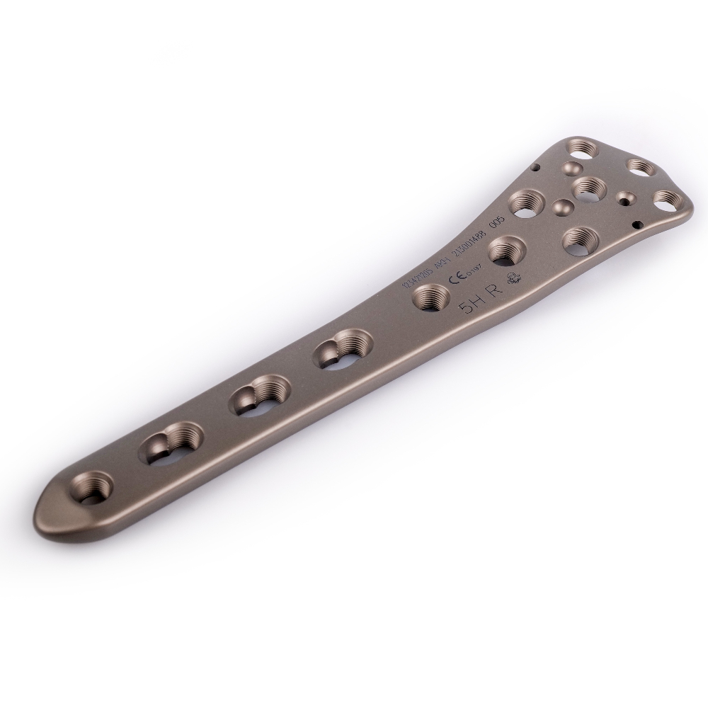 CANWELL Distal Lateral Femoral Titanium Locking Plate Compression Orthopedic Femur Implants Trauma Fracture Surgery CE ISO Class