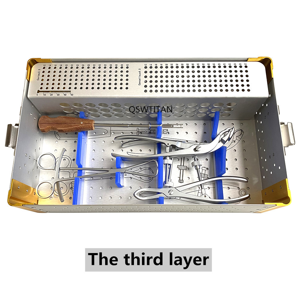 Orthopedic Upper Limbs Trauma Surgery Instrument Kit Small Fragment Instrument Set Orthopedic Instruments