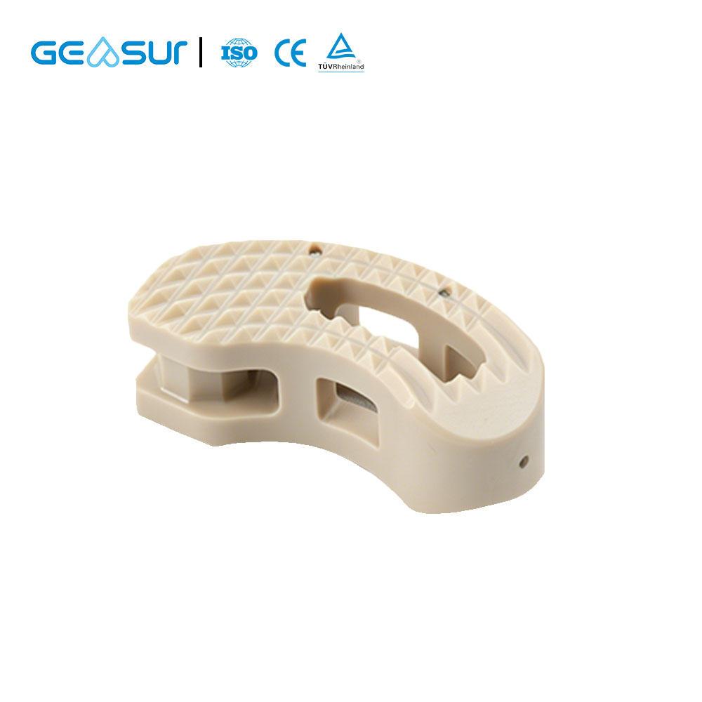 Geasure Medical-Grade PEEK Lumbar TLIF Cage for Spinal Surgery