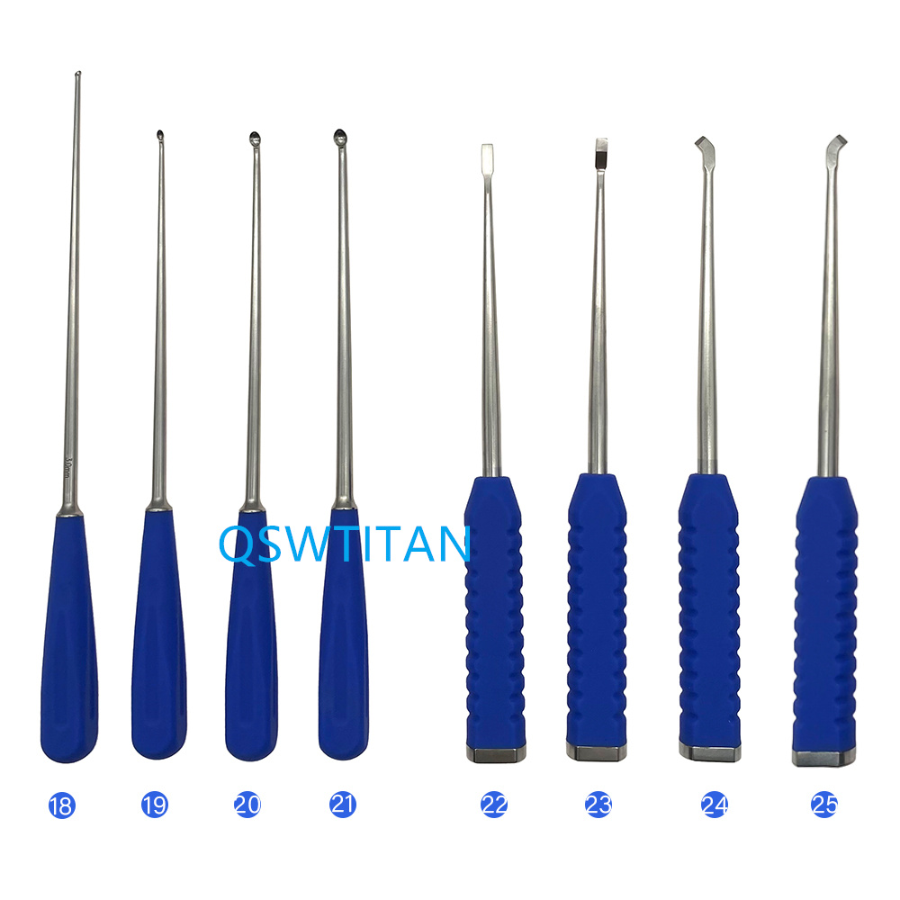 Orthopedic Instrument UBE Spine Instrument Set Autoclavable with Sterilising Trays Box