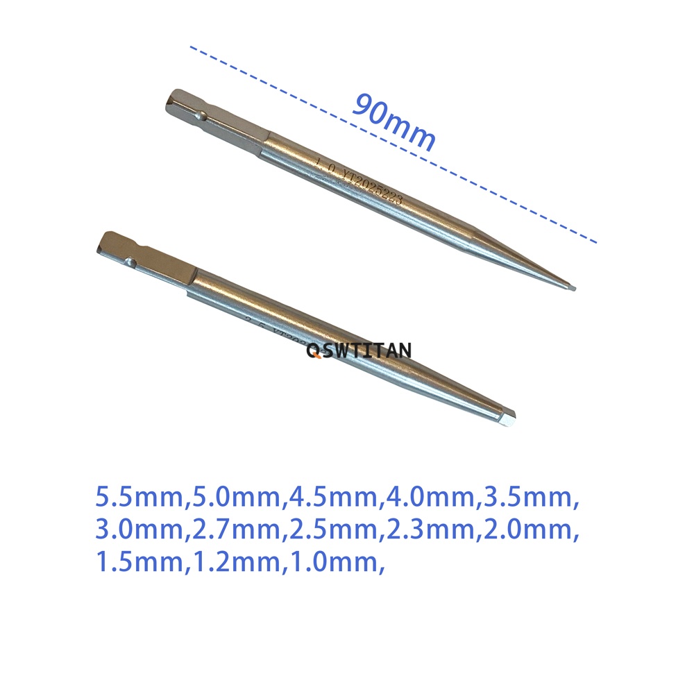 80pcs/set Orthopedic Broken Screw Removal Set Nail Removal Internal Fixation Orthopedics Surgery Instruments