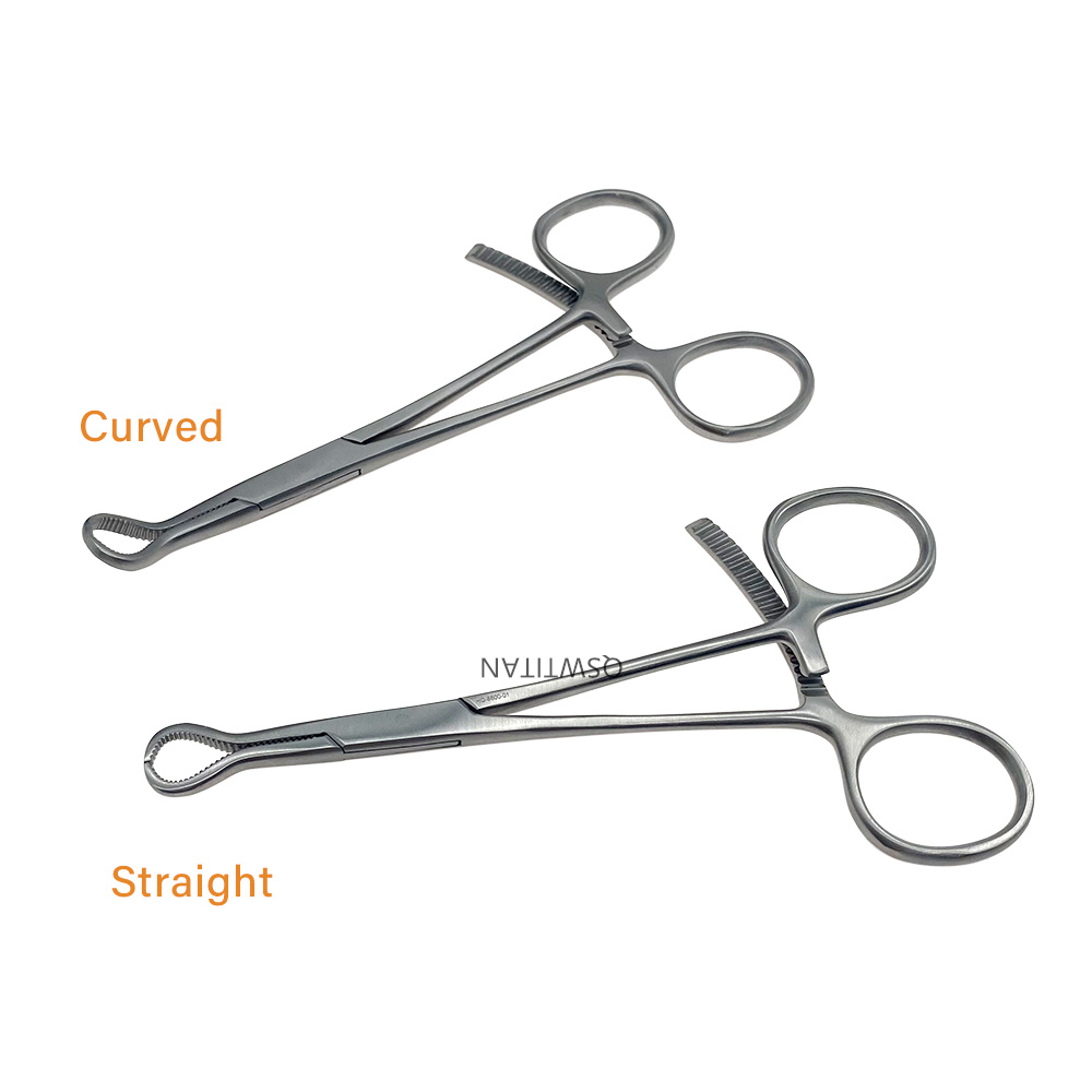 Small Serrated Bone Holding Forceps Mini Serrated Orthopedic Clamp Small Bone Forceps Orthopedics Instruments
