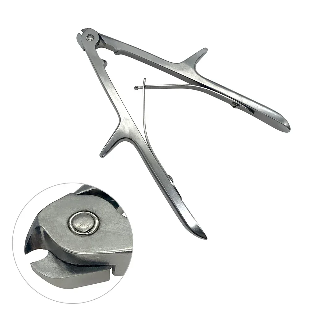 Orthopedic Titanium Mesh Scissors Bone Surgical Instruments Cage Shears