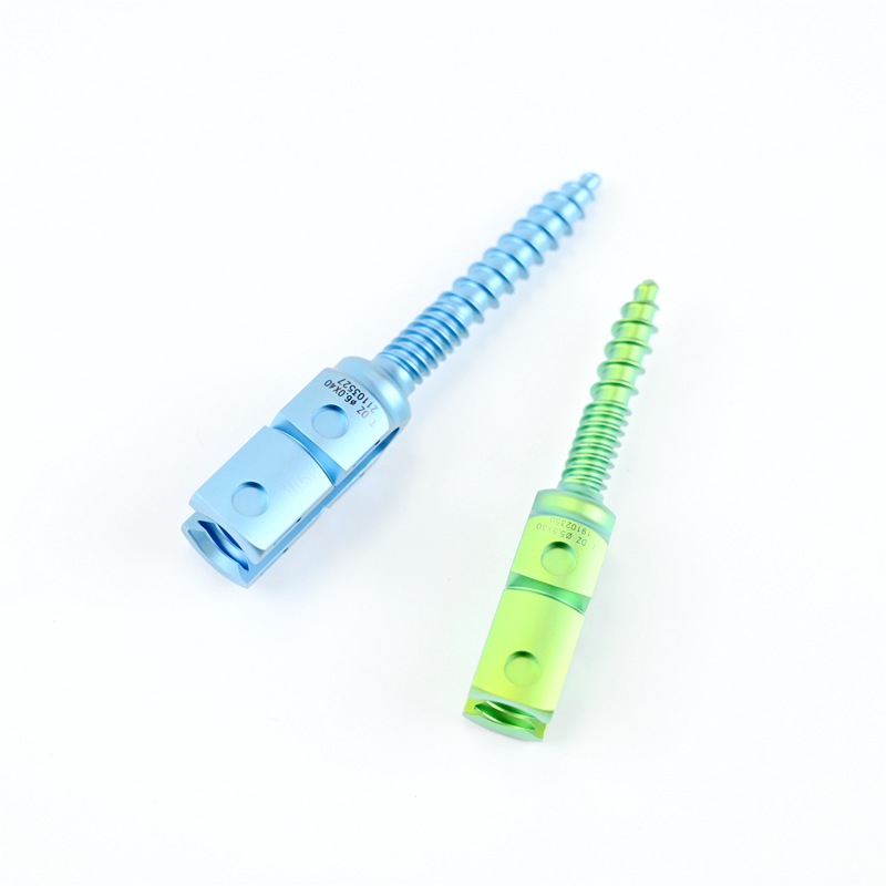 Ortopedia Titanio Ortodoncia Traspedicular Lumbar Screw Tornillos Poliaxiales Para La Columna Vertebral De Traumatologia