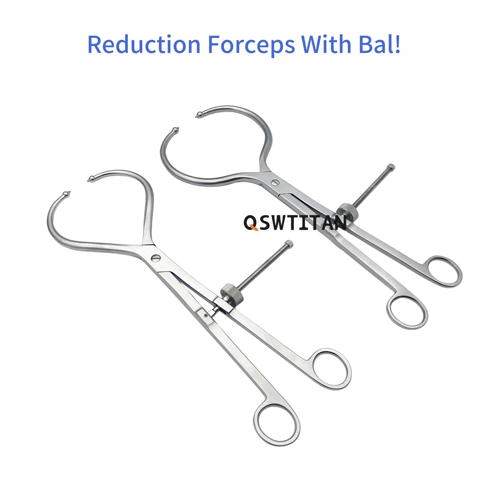 Orthopedic Reduction Forceps with Ball Pointed Reduction Forceps Stainless Steel Bone Forceps Orthopedic Instruments