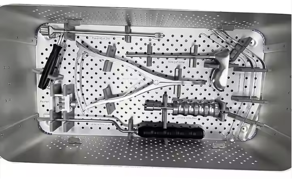 Stainless Steel PLIF PEEK Lumbar Cage Titanium Lumbar Cage Instrument Set