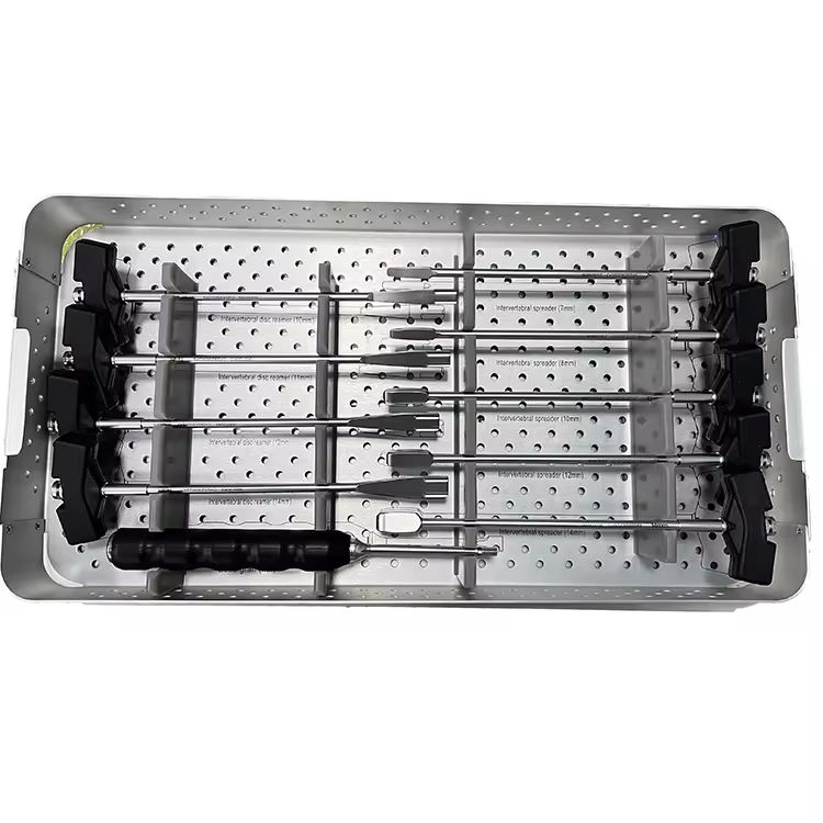 MIS Orthopedic Surgical Instruments Set for Spine Surgery Minimal Invasive Pedicle Screw Instruments for PLIF/TLIF