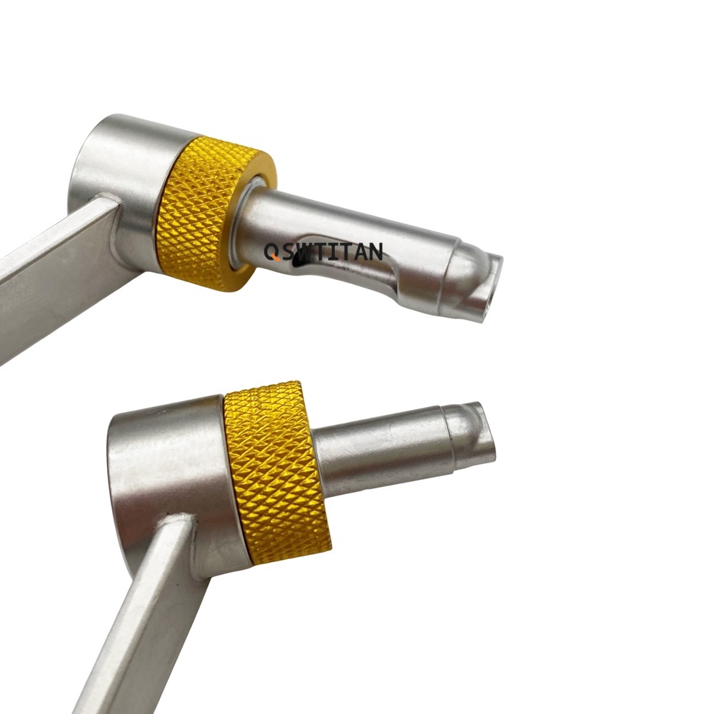 Bone Drill Bits Guider Sleeve Double Tip Drill Guide Stainless Steel Veterinary Orthopedic Instrument