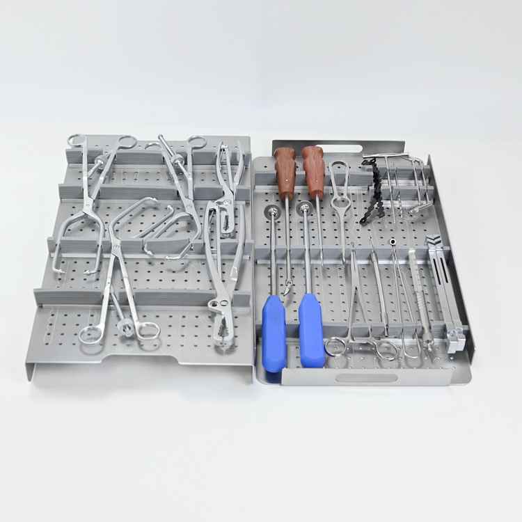 Comprehensive Hip Replacement Instrument Set Orthopaedic Bone Surgery Retractors and Hip Arthroplasty Precision Hand Tools