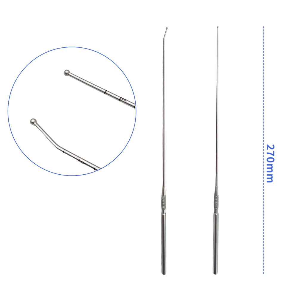 Autoclavable Spinal Nerve Probe Round Head Nerve Root Probe Stainless Steel Medical Orthopedic Instrument Pet