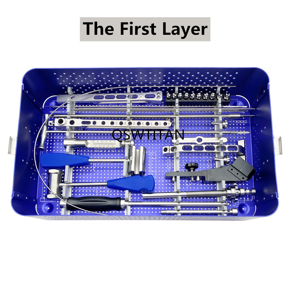 Orthopedic Surgical Interlocking Nail Bone Fixatio Femoral Interlocking Nail Intramedullary Nails Orthopedic Instrument Set