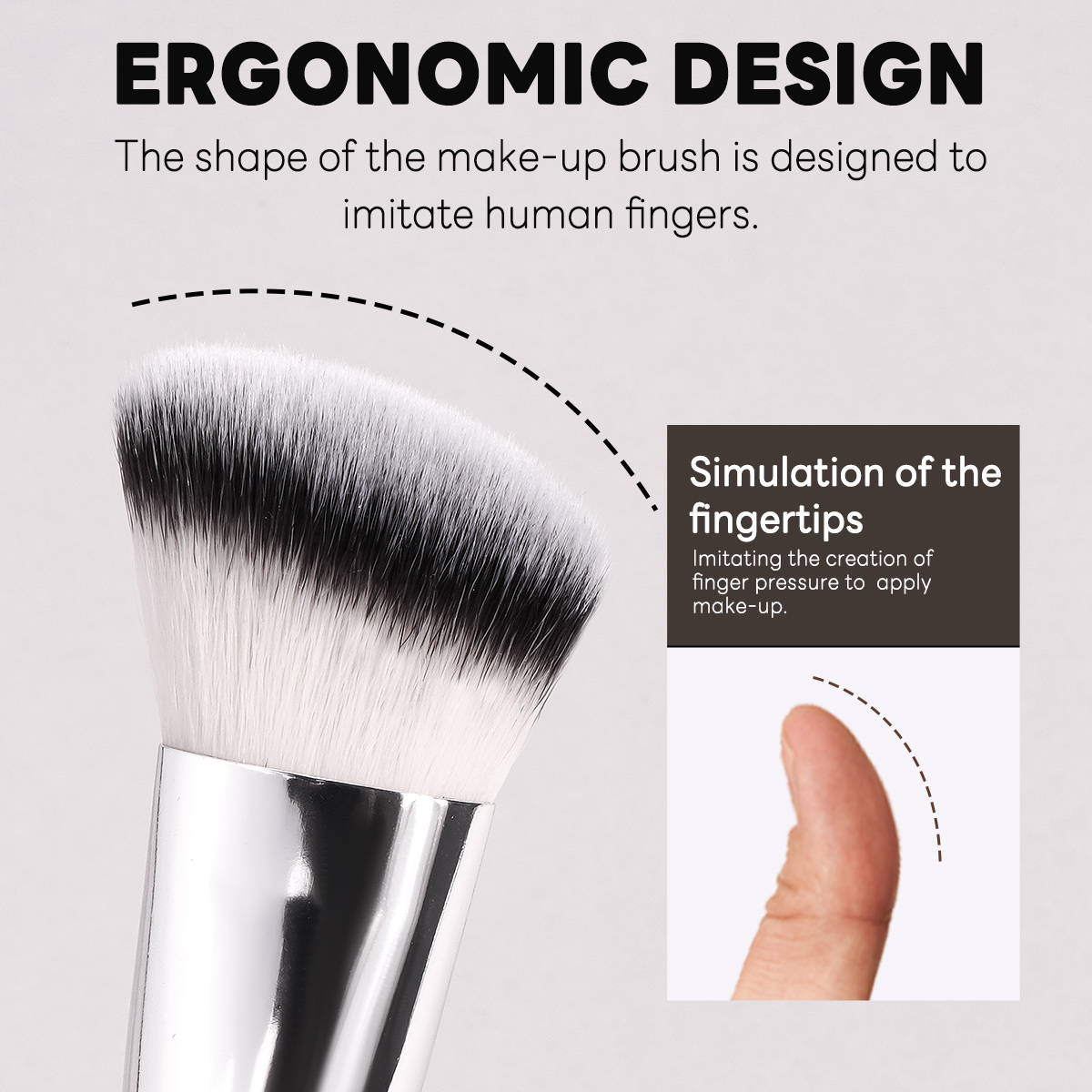 MAANGE Professional Makeup Set 18pcs Luxury Eyeliner Eyebrow Foundation Concealer Face Brushes Makeup Brush Set
