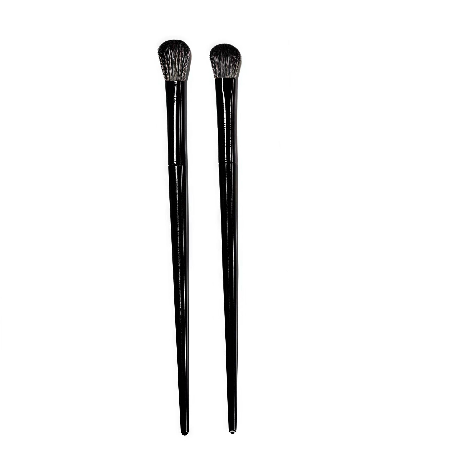 Professional Vegan Makeup Brush Set Custom Logo Eyeshadow Blending Brushes Eyeliner Crease Eyebrow Foundation Concealer Body Use